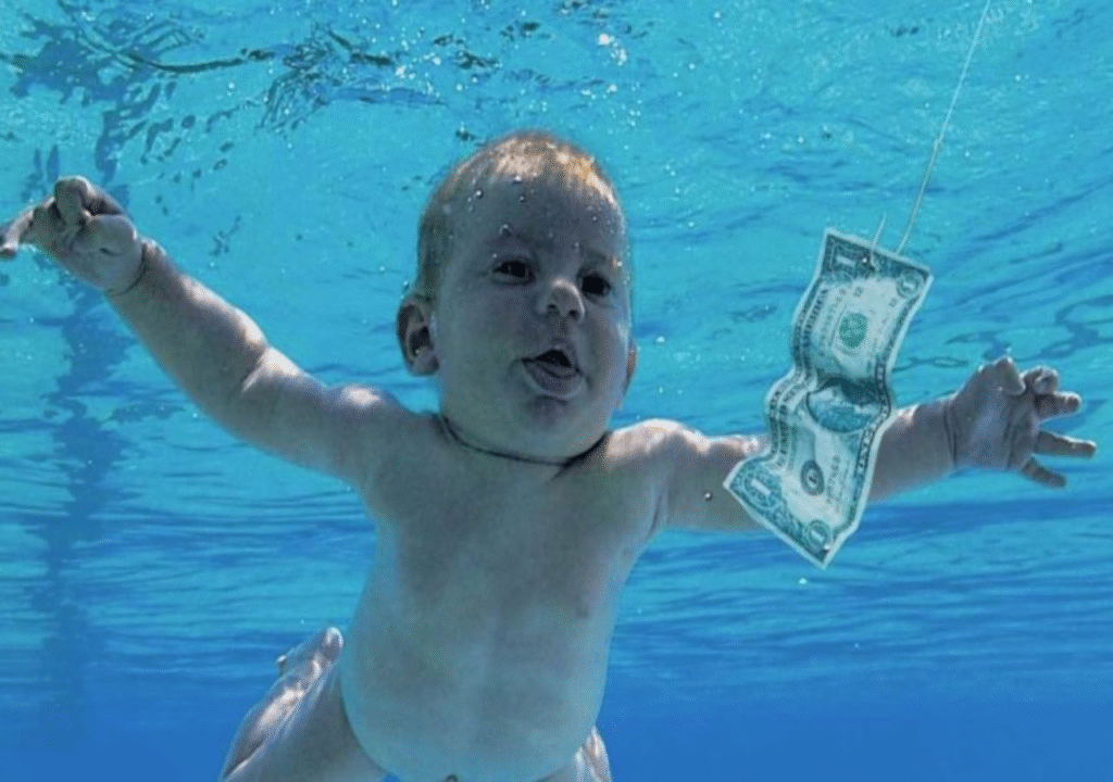 El bebé de Nirvana pierde demanda por la portada de Nevermind: finaliza la disputa legal
